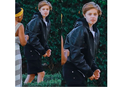 Shiloh, primul copil biologic al cuplului Jolie-Pitt, în proces de schimbare a sexului