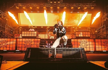 Grupul american nu metal Slipknot, în concert la Bucureşti