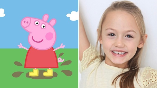 Amelie Bea Smith, în vârstă de 9 ani, va împrumuta vocea celebrului personaj britanic de desen animat Peppa Pig