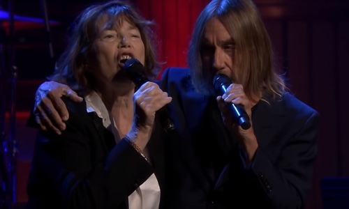 Jane Birkin şi Iggy Pop au cântat împreună, în emisiunea lui Jimmy Fallon, o melodie compusă de Gainsbourg - VIDEO
