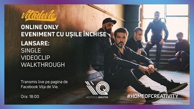 Formaţia Viţa de Vie împreună cu Institutul Qreator lansează cu uşile închise noul single "84-85 (Muzica nu moare niciodată)"  