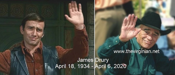 A murit actorul James Drury, cel care a inspirat personajul interpretat de Leonardo DiCaprio în "Once Upon a Time in... Hollywood"