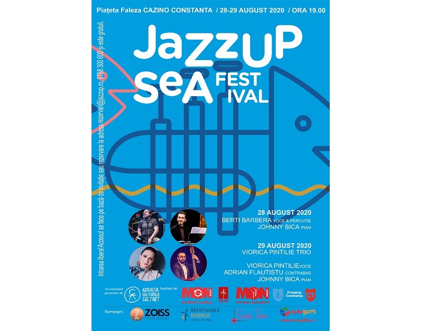Festival jazz, în piaţeta Cazinoului din Constanţa