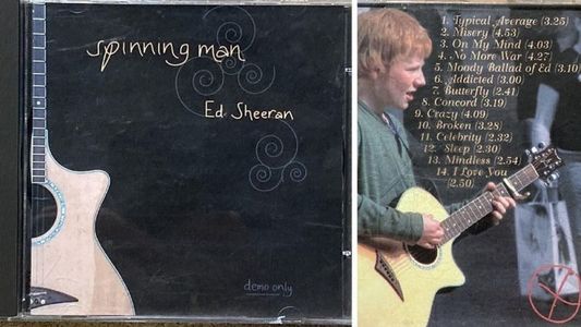 Un CD demo produs de Ed Sheeran la vârsta de 13 ani, adjudecat contra sumei de 50.000 de lire sterline