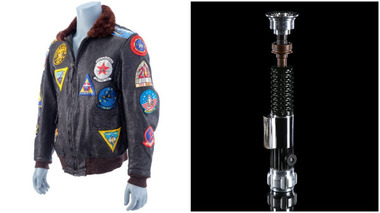 Mai mult de 900 de obiecte folosite în filme ca „Star Wars”, „Top Gun” şi „Pretty Woman”, scoase la licitaţie