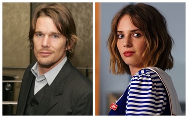 Ethan Hawke şi fiica lui, Maya, în comedia romantică „Revolver”