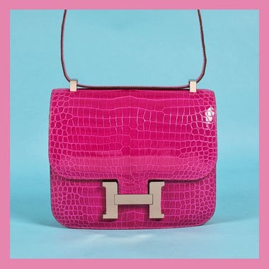 Licitaţia de Crăciun - Geantă Hermès din piele de crocodil, adjudecată la 32.000 de euro