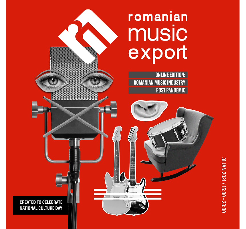 Program românesc de promovare şi de export muzical la nivel european, în ianuarie - Discuţii şi concerte, online