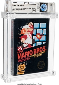 Un joc "Super Mario Bros." pentru Nintendo a devenit cel mai scump din lume după ce a fost adjudecat la 660.000 de euro