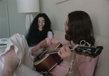 Înregistrare video a „Give Peace a Chance”, realizată în Bahamas în 1969, lansată