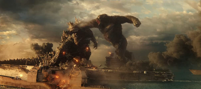 „Godzilla vs. Kong” a devenit cel mai de succes film de la Hollywood în pandemie