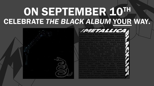 Metallica va sărbători în septembrie, cu două lansări, 30 de ani de la apariţia faimosului "The Black Album"