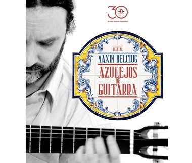 Maxim Belciug, recital de chitară în curtea interioară a Institutului Cervantes din Bucureşti