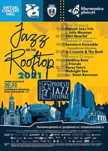 Concerte de jazz, în acest weekend, pe acoperişul sediului Primăriei Ploieşti. Cel mult o sută de spectatori pot participa
