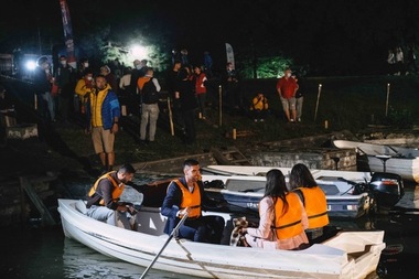 Astra Film Festival - Canotorii români medaliaţi la Olimpiada de la Tokyo au participat la proiecţia filmului „Ca-n codru” - FOTO