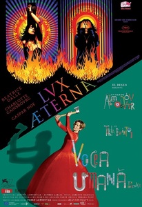 „Lux Æterna”, cel mai nou film al lui Gaspar Noé, şi „Vocea umană”, scurtmetraj de Pedro Almodóvar cu Tilda Swinton, în cinema din 17 septembrie