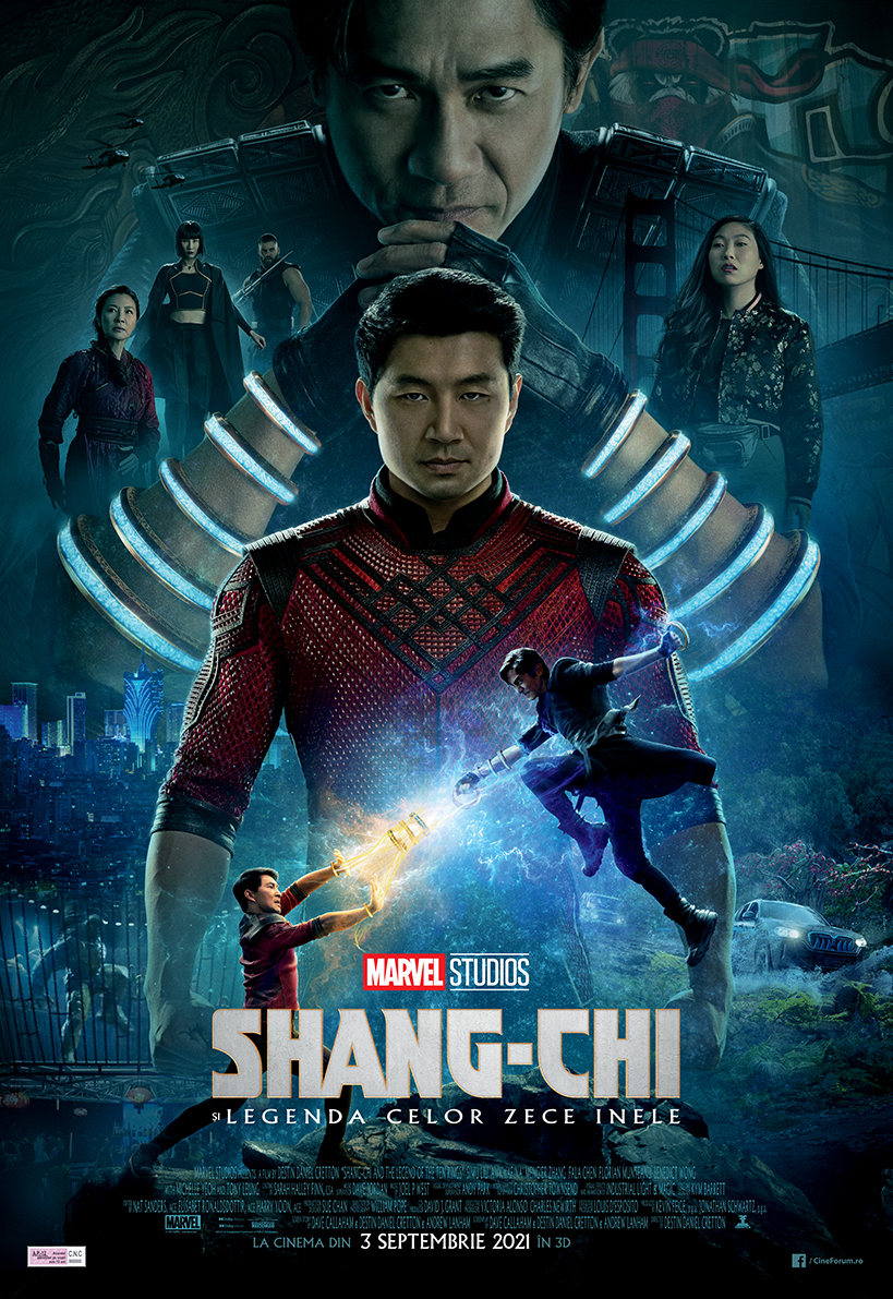 Filmul „Shang-Chi şi legenda celor zece inele”, din nou pe primul loc în box office-ul românesc de weekend
