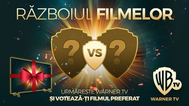 „Războiul filmelor”, provocare pentru telespectatori la Warner TV