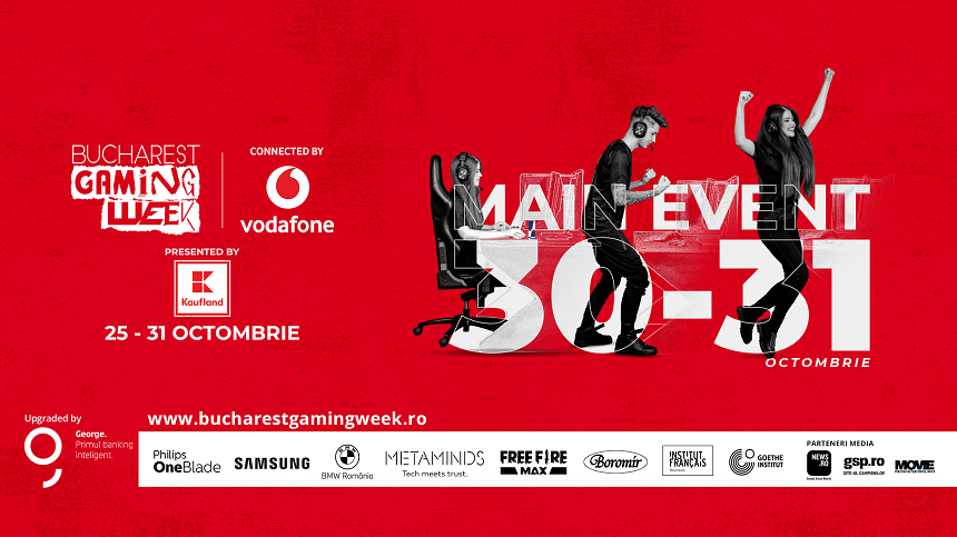 Începe Bucharest Gaming Week 2021, cel mai mare eveniment al jocurilor video din România 