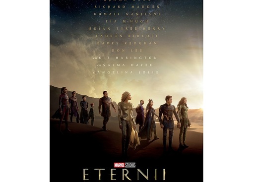 Filmul „Eternals”, producţie Marvel, lansat pe 5 noiembrie în cinematografele româneşti