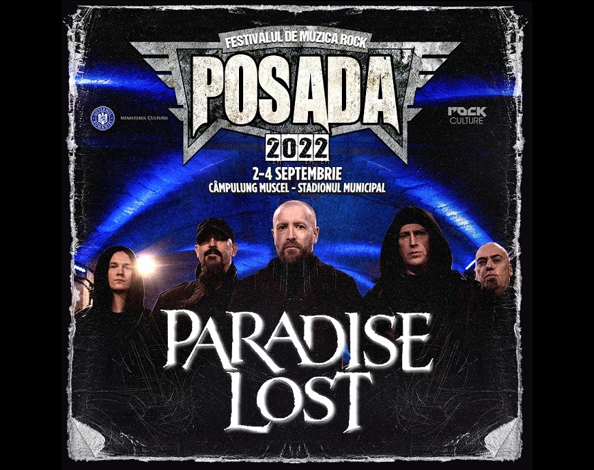 Trupa britanică Paradise Lost, primul cap de afiş anunţat pentru Posada Rock 2022