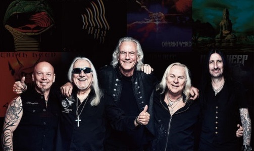 Uriah Heep marchează jumătate de secol printr-un concert la Bucureşti