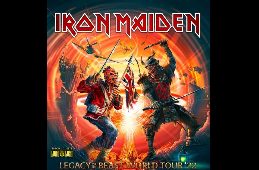 Concert Iron Maiden, în 2022 la Bucureşti