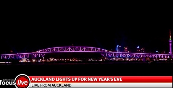 UPDATE - Spectacole de lumini şi focuri de artificii au marcat începutul anului 2022 în Noua Zeelandă, Australia şi Hong Kong - VIDEO