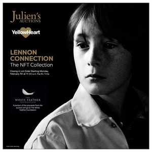 Obiecte unicat din colecţia lui Julian Lennon, scoase la licitaţie sub formă de NFT