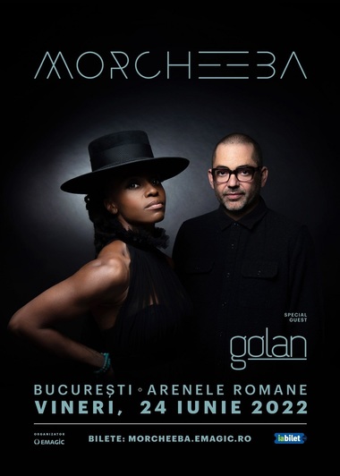 Morcheeba revine pe 24 iunie la Arenele Romane din Bucureşti - VIDEO