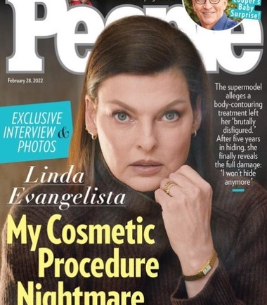 Fostul top-model Linda Evangelista, retrasă din viaţa publică ca urmare a unei operaţii estetice ratate, s-a afişat pentru prima dată - FOTO