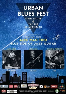 Urban Blues Fest va debuta pe 15 aprilie, la The Pub Universităţii din Bucureşti