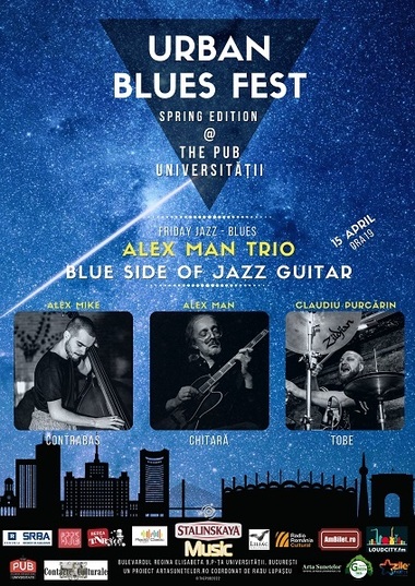 Urban Blues Fest va debuta pe 15 aprilie, la The Pub Universităţii din Bucureşti