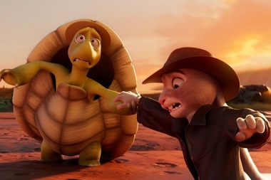 Animaţia „Iepurele-Găină şi Hamsterul Întunericului” a debutat pe primul loc în box office-ul românesc de weekend