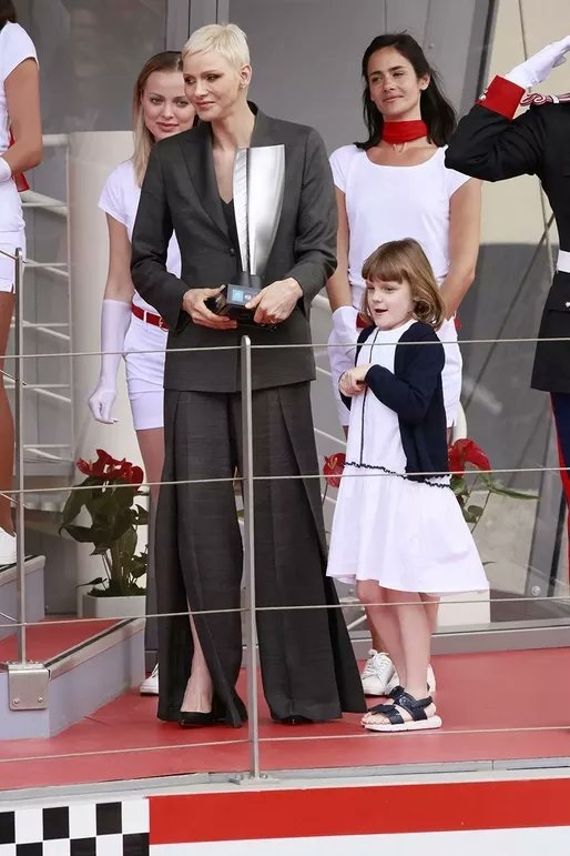 Prinţesa Charlène de Monaco, prima apariţie publică în 15 luni - FOTO