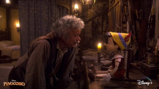 "Pinocchio": Tom Hanks în rolul Geppetto readuce la viaţă cea mai cunoscută păpuşă din lemn de la Disney - VIDEO