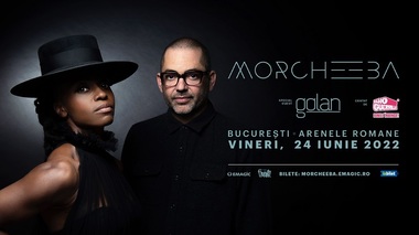 Concert Morcheeba + Golan, vineri, la Arenele Romane. Program şi regulament de acces