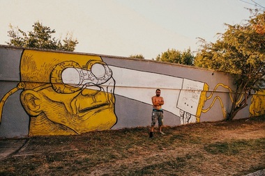 Nămol Party la Eforie Colorat - Instalaţii, performance, muzică experimentală, murale şi artă ecologică