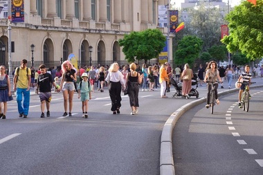 „Străzi deschise” pe Calea Victoriei, strada Calderon şi şoseaua Kiseleff - Mai mult de 30 de evenimente în weekend