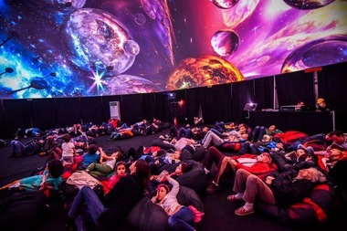 Astra Film Festival New Media - Sibiu, singurul loc din ţară unde pot fi văzute proiecţii în format fulldome - FOTO