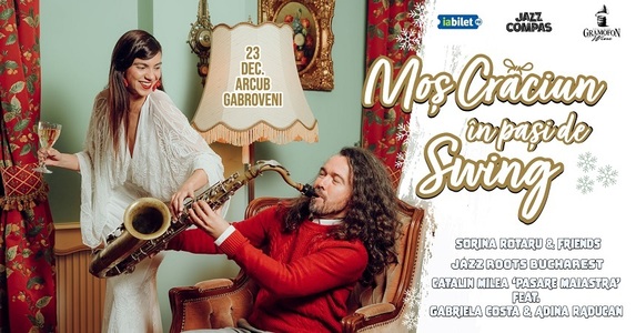 "Moş Crăciun în paşi de swing", concert pe scena ARCUB - Hanul Gabroveni