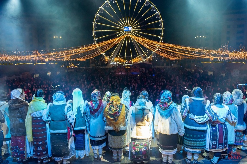 Târgul de Crăciun Bucureşti, la final - Mai mult de 200 de artişti, 57 de concerte, zeci de meşteşugari şi artizani şi 900.000 de vizitatori