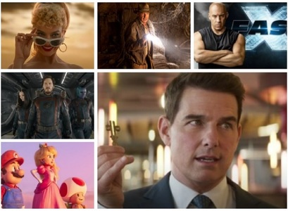 "Barbie", "Indiana Jones 5", "Super Mario Bros", "Guardians", "Mission: Impossible - Dead Reckoning Part One", între blockbusterele care vor marca anul 2023 - VIDEO