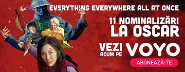 "Orice, oriunde, oricând", filmul cu 11 nominalizări la Oscar, se vede pe VOYO