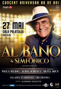 Al Bano revine în România cu un concert la Sala Palatului 