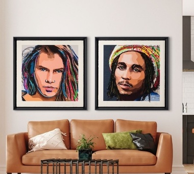 Serigrafii de Johnny Depp, vândute la Londra - FOTO