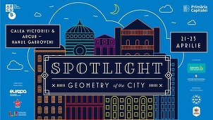 Festivalul Spotlight 2023 - Spectacole de lumină, sunet şi culoare în weekendul 21-23 aprilie, pe Calea Victoriei şi la Hanul Gabroveni