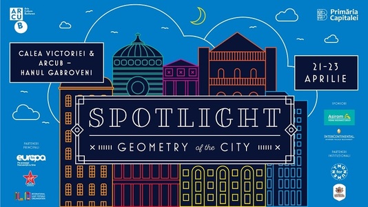 Festivalul Spotlight 2023 - Spectacole de lumină, sunet şi culoare în weekendul 21-23 aprilie, pe Calea Victoriei şi la Hanul Gabroveni