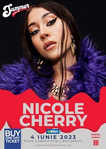 Festivalul Summer in The City - Nicole Cherry va urca pe aceeaşi scenă cu Sam Smith