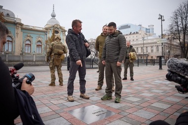 Sean Penn, pe afişul unui film despre războiul din Ucraina - VIDEO